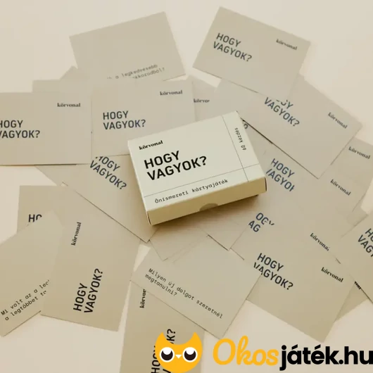 Körvonal Hogy vagyok? kártyák