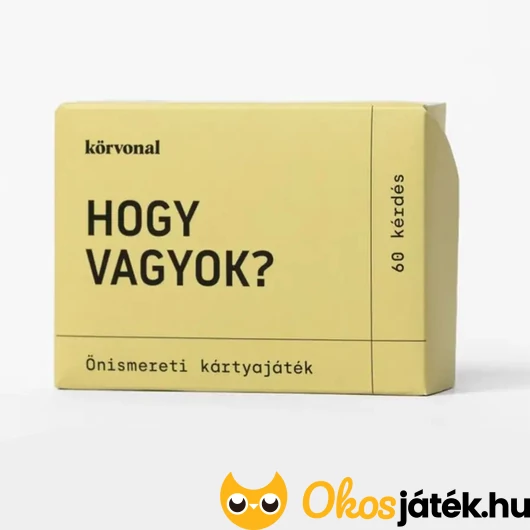 Körvonal Hogy vagyok? önismereti kártyajáték