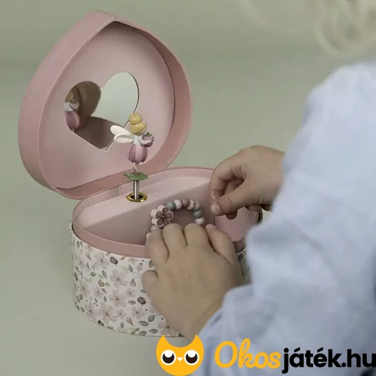 Zenélő ékszerdoboz tündérrel