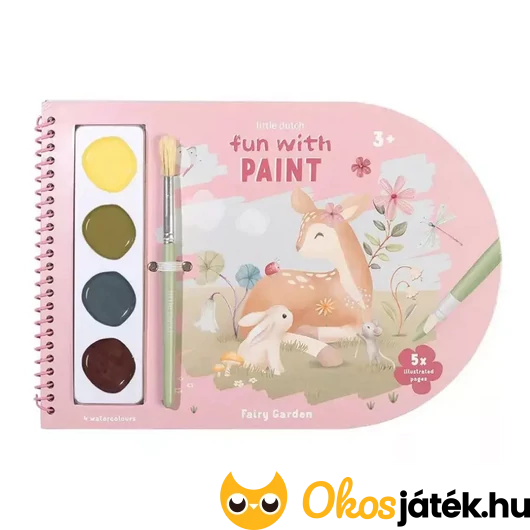 Little Dutch kifestő könyv Fairy Garden