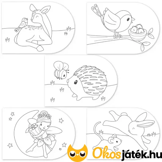 Little Dutch őzikés kifestő