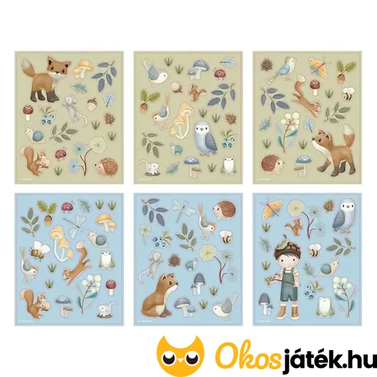 Erdei állatos matricák