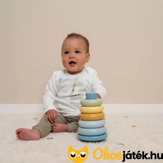 Montessori torony fiús színben