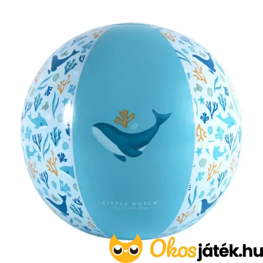  Little Dutch felfújható strandlabda - kék