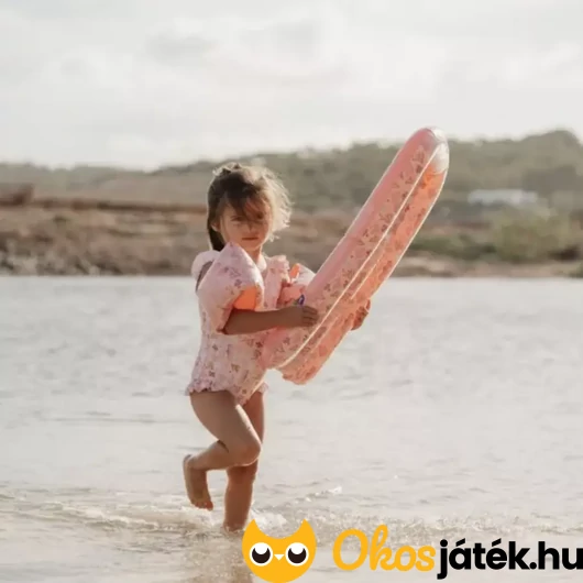 Lányos felfújható strandmatrac