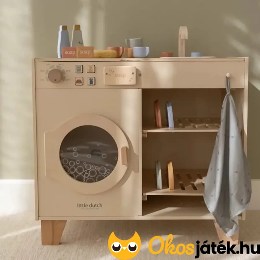 Fa játék mosógép