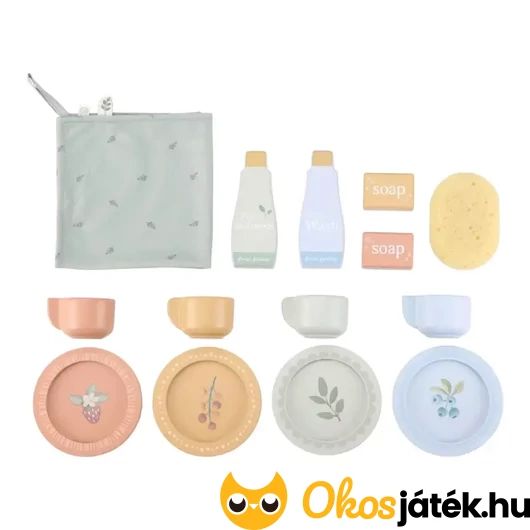 Játék mosógép kiegészítőkkel