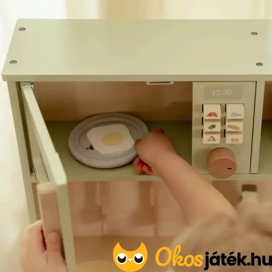 Játék konyha mikróval