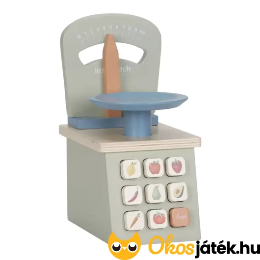 Little Dutch játék mérleg fából