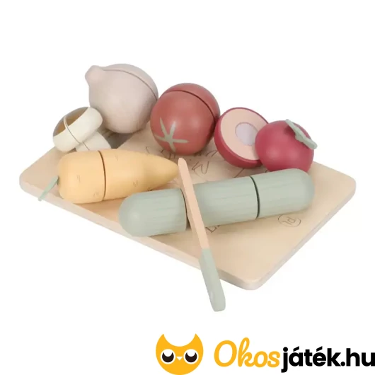 Little Dutch szeletelhető fa zöldségek