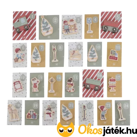 Adventi kalendárium tartalma