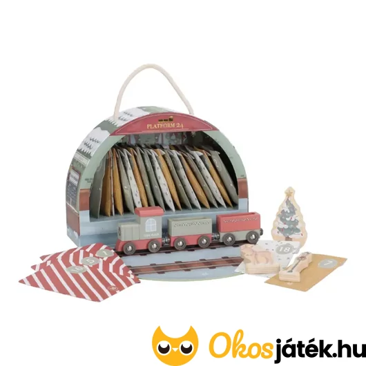  Little Dutch adventi kalendárium vonattal