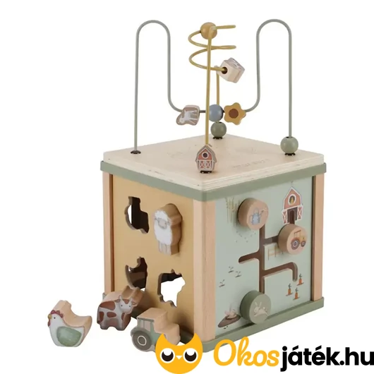 Little Dutch activity kocka - Little Farm