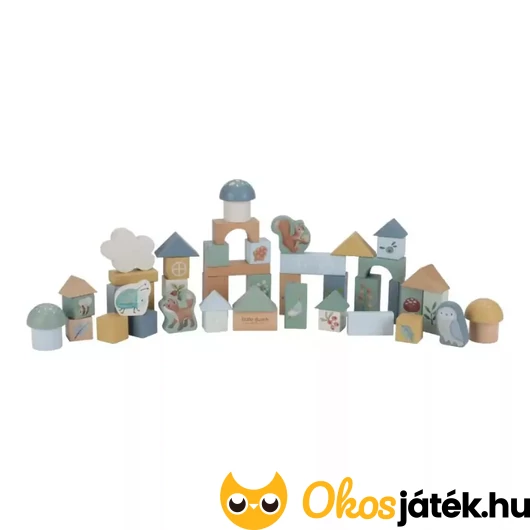 Little Dutch fa építőkocka