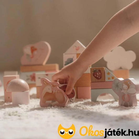 Fa építőkocka lányoknak