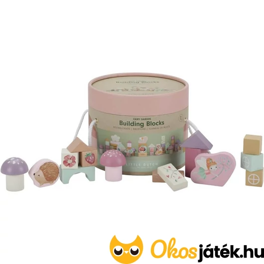 Little Dutch Fa építőkocka 50db - Fairy Garden