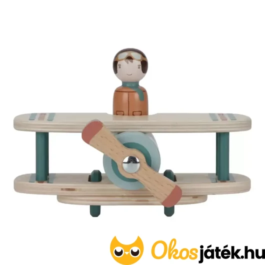 Fa repülőgép játék