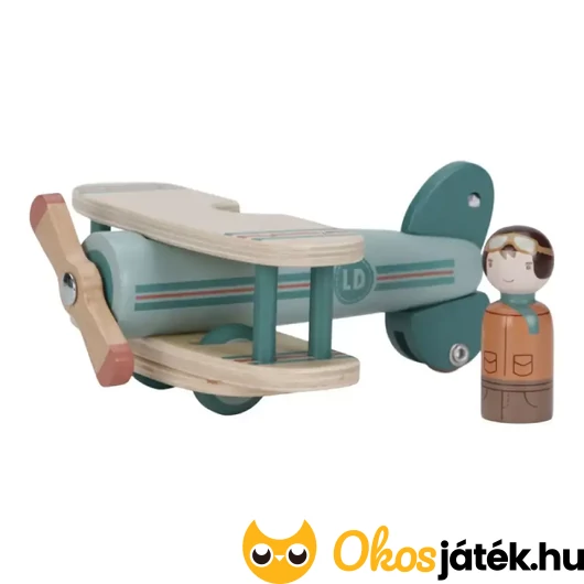 Little Dutch fa repülőgép figurával