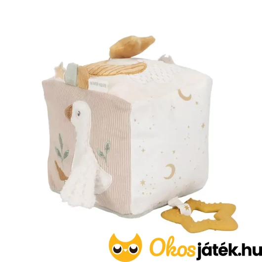 Állatos plüss kocka