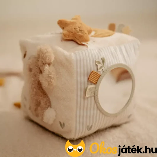 Plüss kocka tükörrel