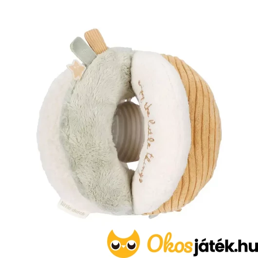 Little Dutch készségfejlesztő plüss labda - Newborn Naturals