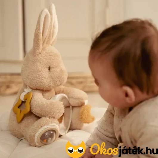 Plüss nyuszi babáknak