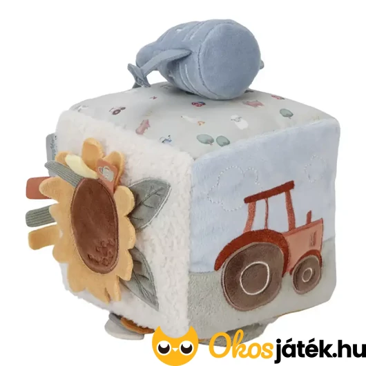 Little Dutch plüss kocka - Little Farm