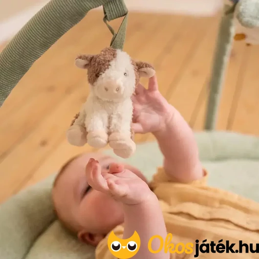 Játszószőnyeg plüss boci és háziállatos kiegészítőkkel