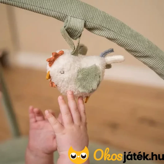 Little Dutch Farm játszószőnyeg plüss tyúk kiegészítővel