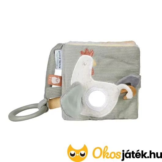 Little Dutch textil babakönyv - Little Farm