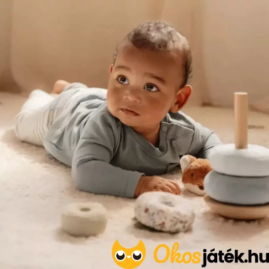 Plüss montessori torony fiúknak