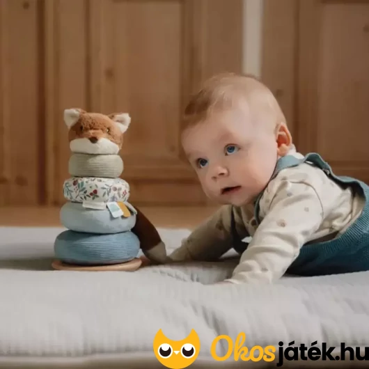 Puha textil montessori torony