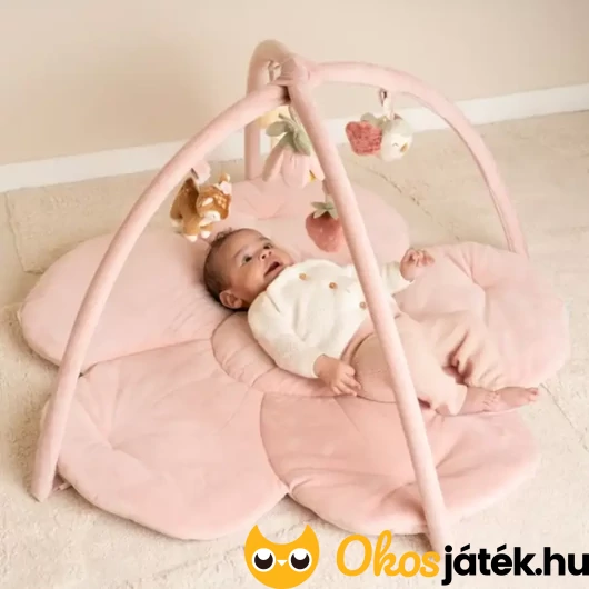 Little Dutch összehajtható játszószőnyeg tornáztató híddal