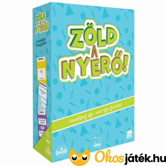 Zöld a nyerő társasjáték