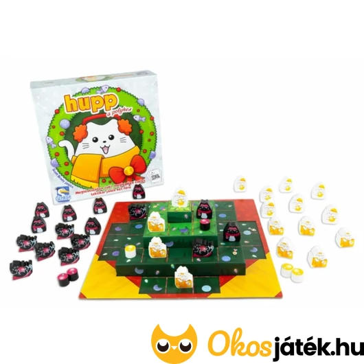 Hupp a pelyhes társasjáték elemei
