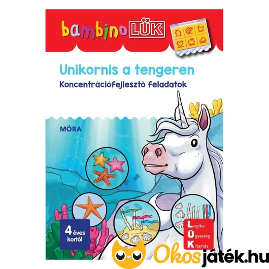 Unikornis a tengeren Bambino füzet