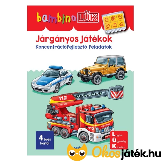 Járgányos játékok Bambino Lük füzet