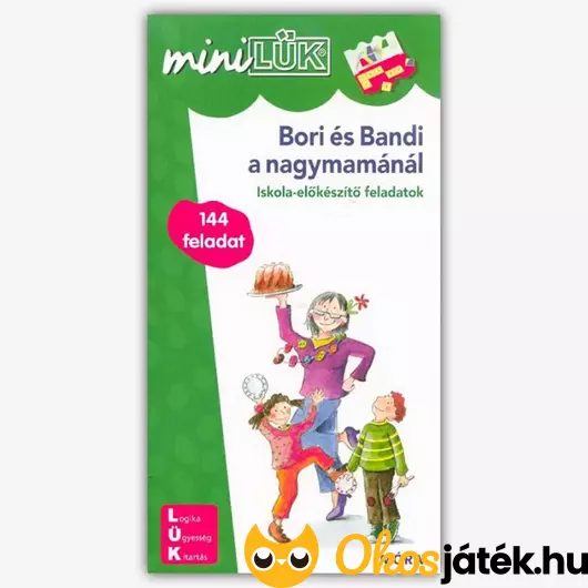 Bori és Bandi a nagymamánál - Mini lük iskola-előkészítő füzet