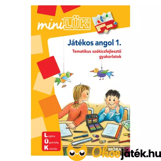 Játékos angol 1. Szókincsfejlesztő gyakorlatok - Mini Lük