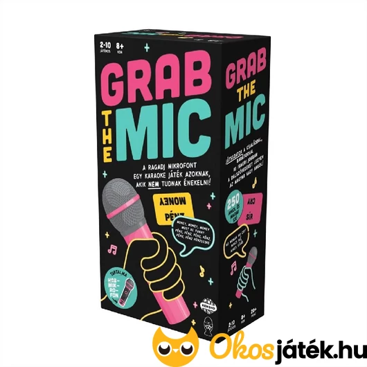 Karaoke társasjáték - Grab the Mic