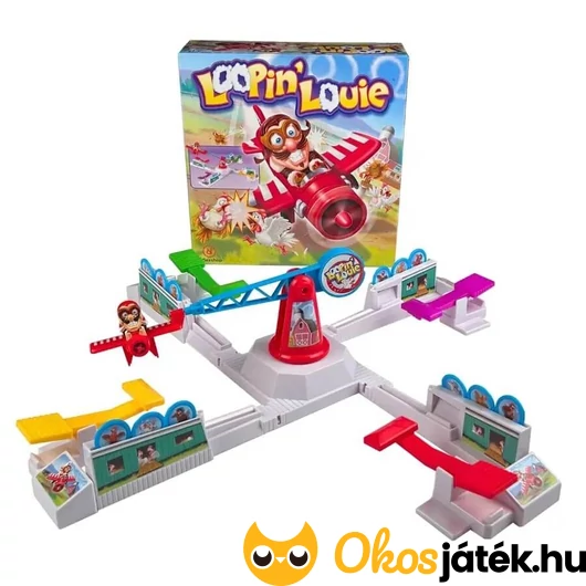Loopin' Louie társasjáték játékelemei