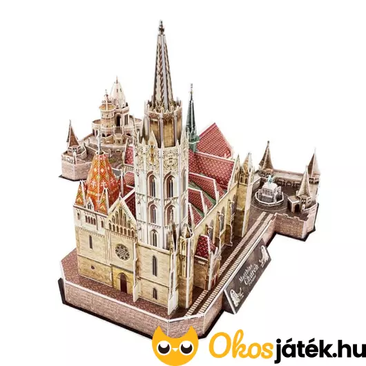 3D puzzle Mátyás-templom, Halászbástya