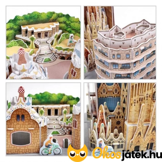 3D puzzle Cubicfun Barcelona