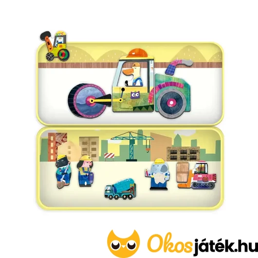 Kirakott mágneses puzzle