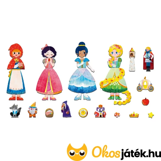 MierEdu mágneses kirakó - tündérmesék