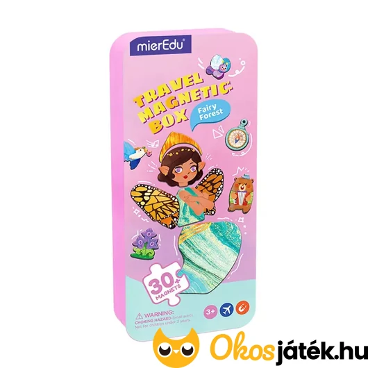 Mágneses puzzle játék, Tündérerdő