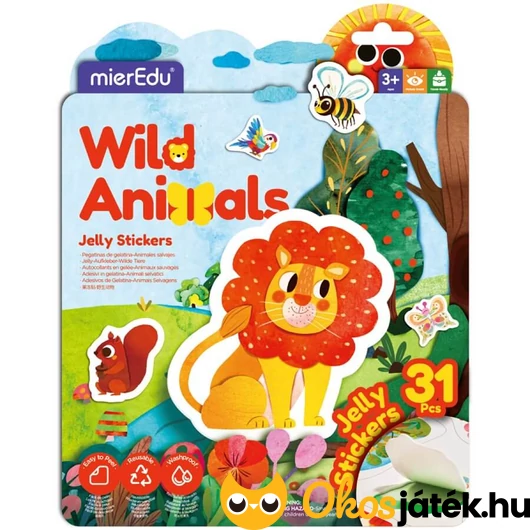 Zselés matricázó készlet - Vadállatok