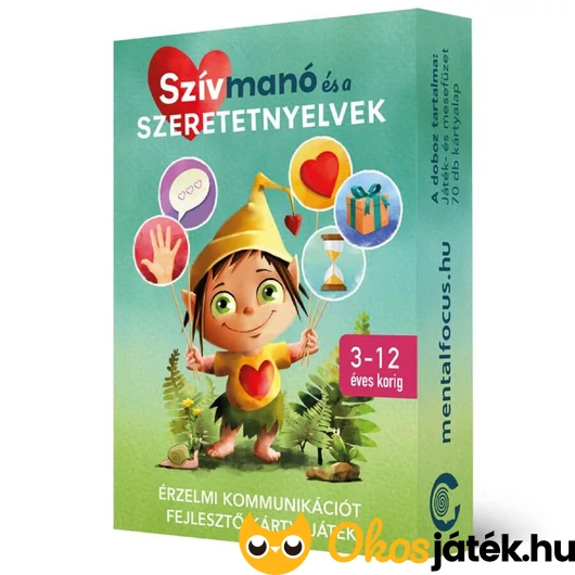 Szívmanó és a szeretetnyelvek kártyajáték
