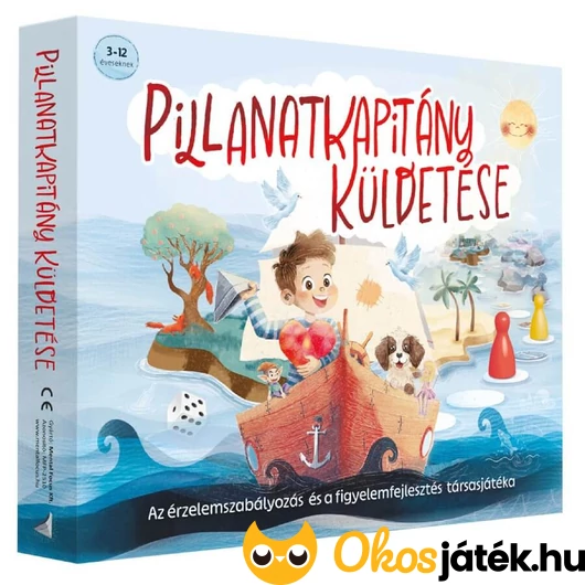 Pillanatkapitány küldetése társasjáték