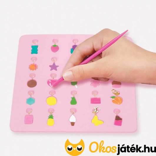 Gyurma charm készítés